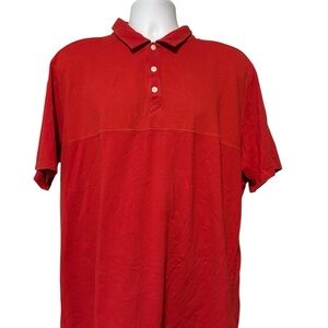 The North Face Men’s Vibrant Red Polo Shirt XXL